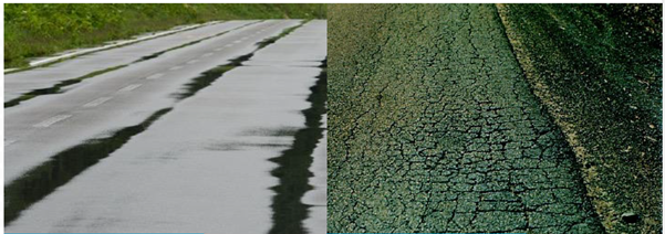 Rutting and cracking 